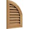 Ekena Millwork Quarter Round Top Right Western Red Cedar Gable Vent w/1" x 4" Flat Trim Frame, 08"W x 20"H GVWQR08X2001RFUWR - alternate 5